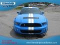 2012 Grabber Blue Ford Mustang Shelby GT500 SVT Performance Package Coupe  photo #3