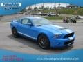 2012 Grabber Blue Ford Mustang Shelby GT500 SVT Performance Package Coupe  photo #4