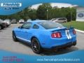 2012 Grabber Blue Ford Mustang Shelby GT500 SVT Performance Package Coupe  photo #8