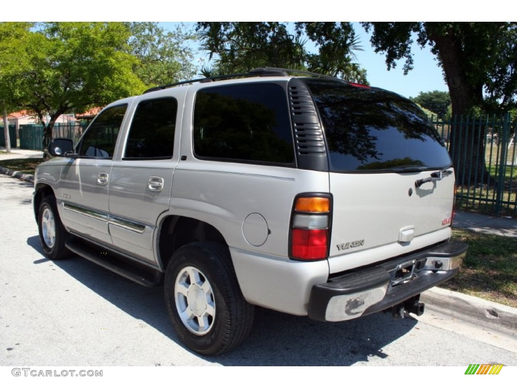 2004 Yukon SLT 4x4 - Silver Birch Metallic / Pewter/Dark Pewter photo #6