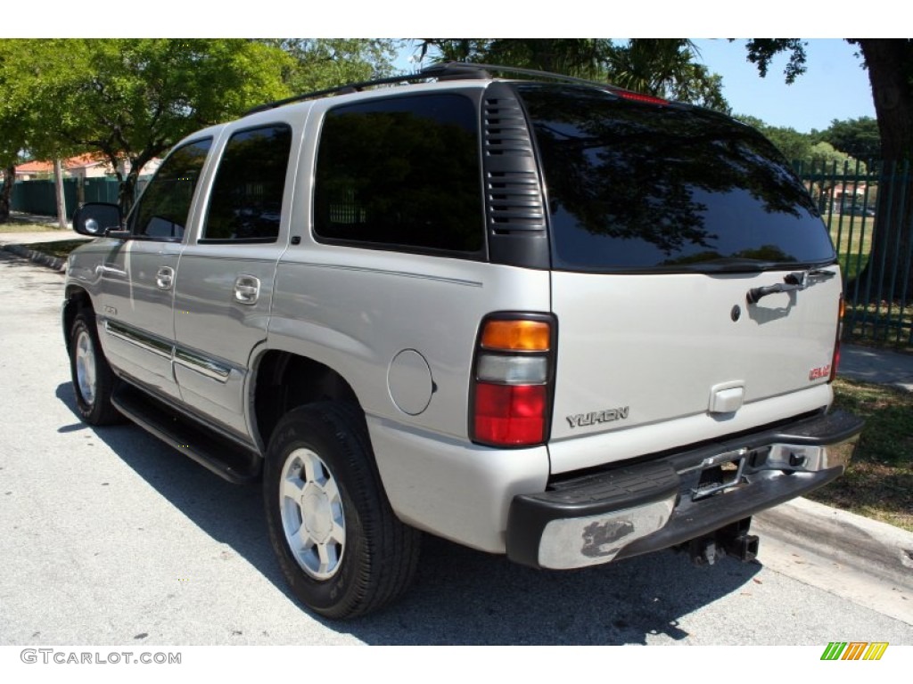 2004 Yukon SLT 4x4 - Silver Birch Metallic / Pewter/Dark Pewter photo #7