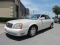 White Diamond 2001 Cadillac DeVille DHS Sedan Exterior