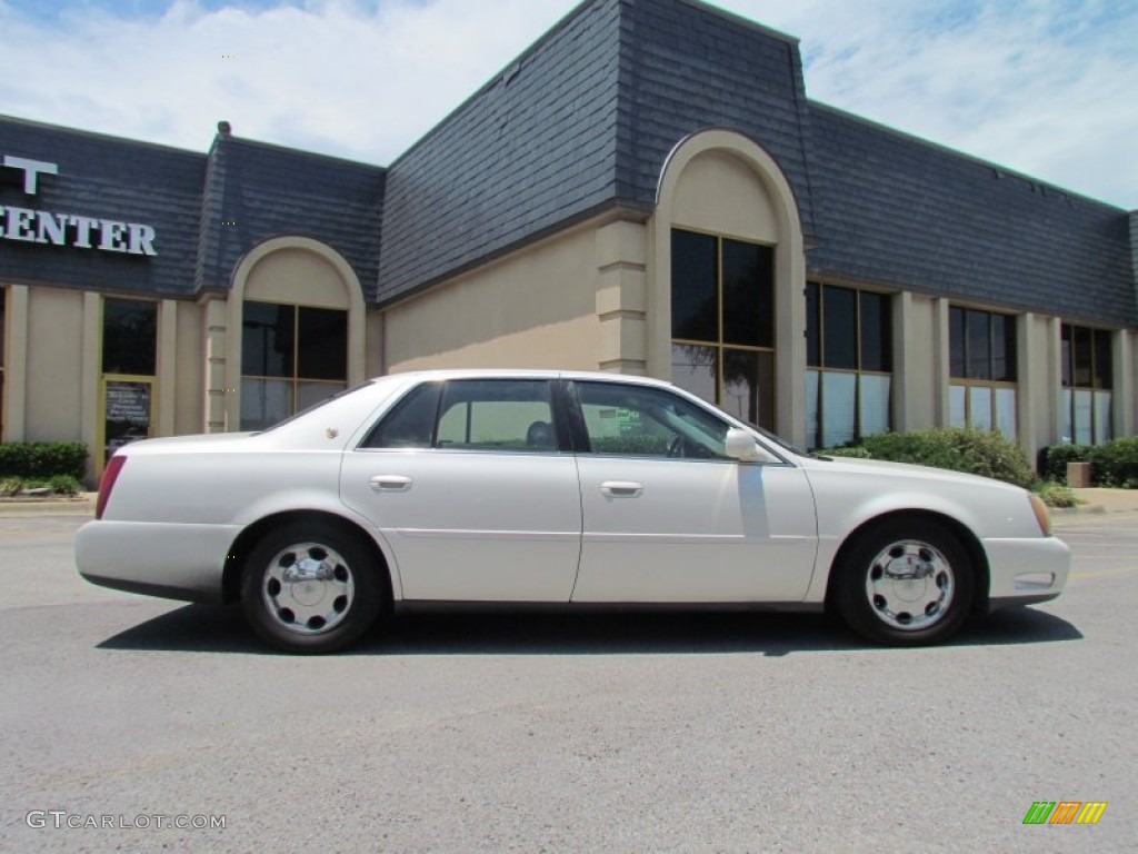 White Diamond 2001 Cadillac DeVille DHS Sedan Exterior Photo #50579377