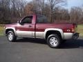 2002 Dark Carmine Red Metallic Chevrolet Silverado 1500 LS Regular Cab 4x4  photo #27