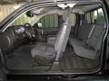 Ebony 2008 Chevrolet Silverado 1500 LT Extended Cab Interior Color