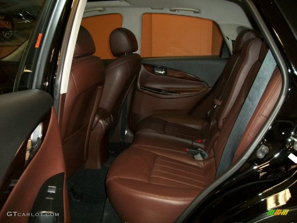 Chestnut Interior 2008 Infiniti EX 35 Journey AWD Photo #50581138