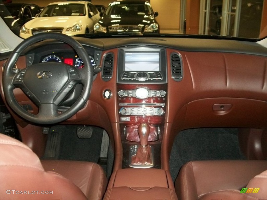 2008 Infiniti EX 35 Journey AWD Chestnut Dashboard Photo #50581150