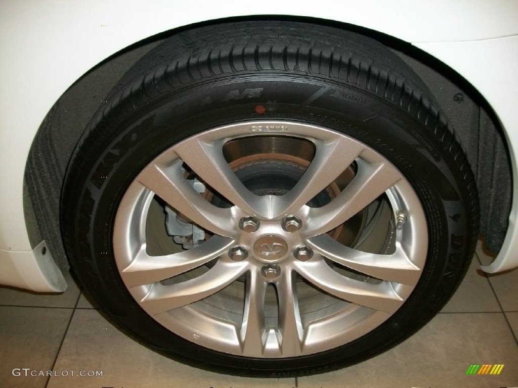 2010 Infiniti G 37 x AWD Coupe Wheel Photo #50582029