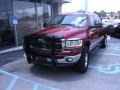 2006 Inferno Red Crystal Pearl Dodge Ram 2500 SLT Mega Cab 4x4  photo #2