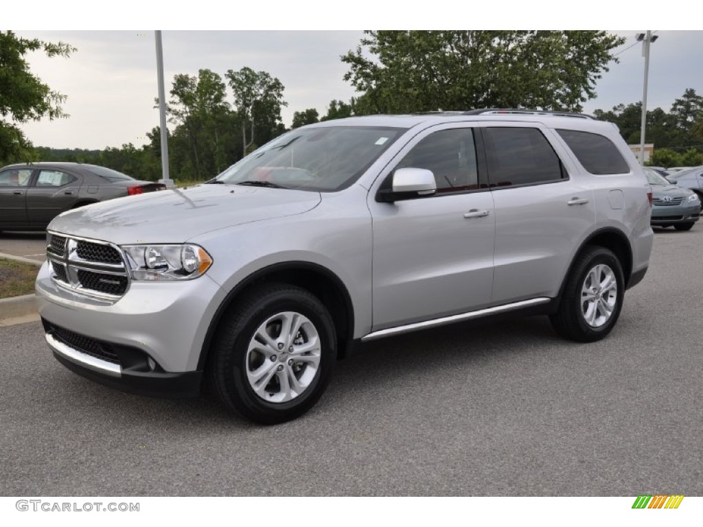 Bright Silver Metallic 2011 Dodge Durango Crew Exterior Photo #50582368