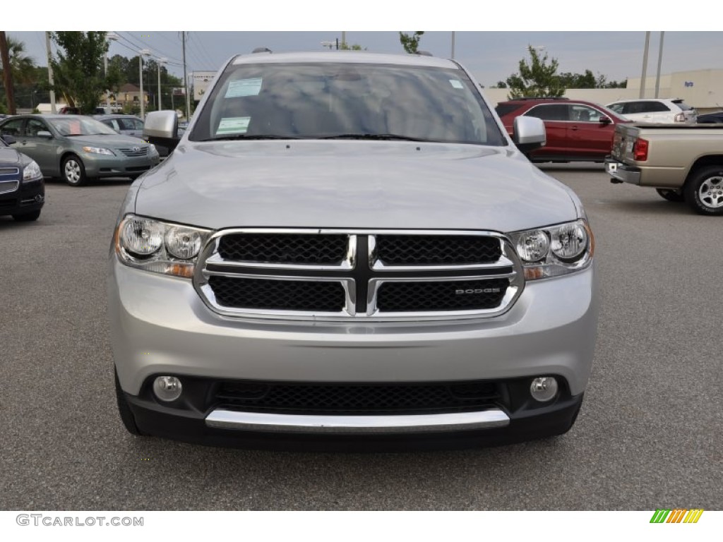 Bright Silver Metallic 2011 Dodge Durango Crew Exterior Photo #50582380