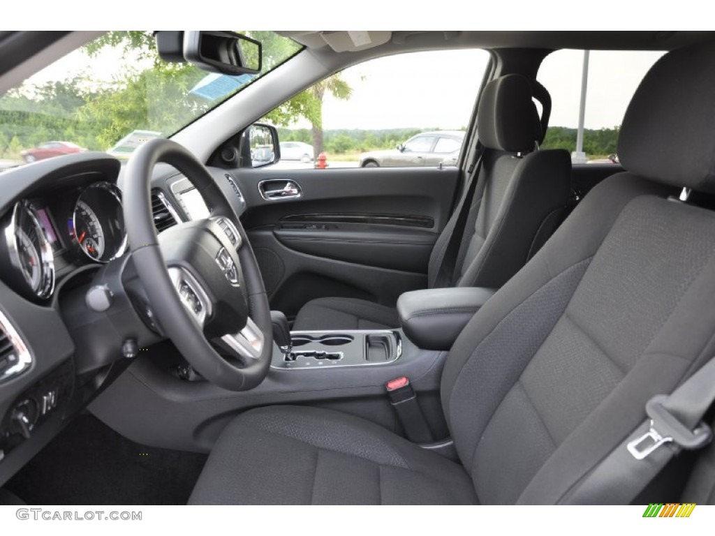 Black Interior 2011 Dodge Durango Crew Photo #50582512