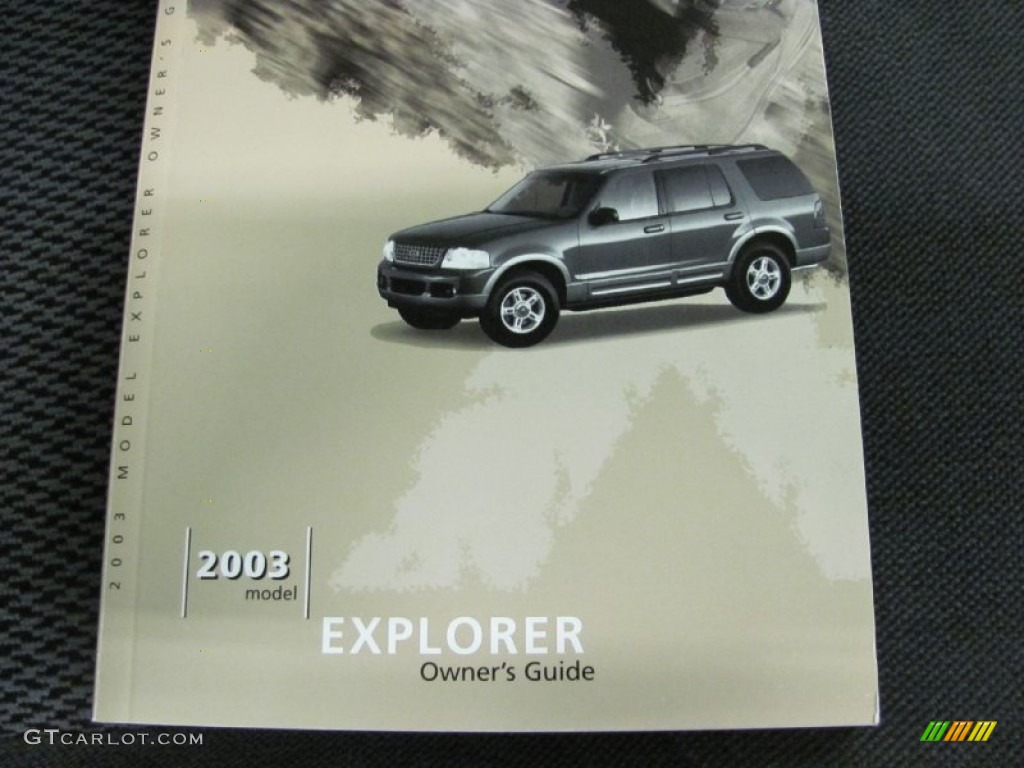 2003 Explorer XLT 4x4 - Redfire Metallic / Graphite Grey photo #4