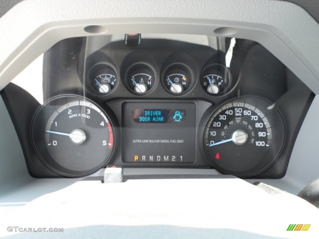 2011 Ford F250 Super Duty XLT Crew Cab Gauges Photo #50583823