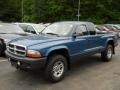 2004 Atlantic Blue Pearl Dodge Dakota SLT Club Cab 4x4  photo #1