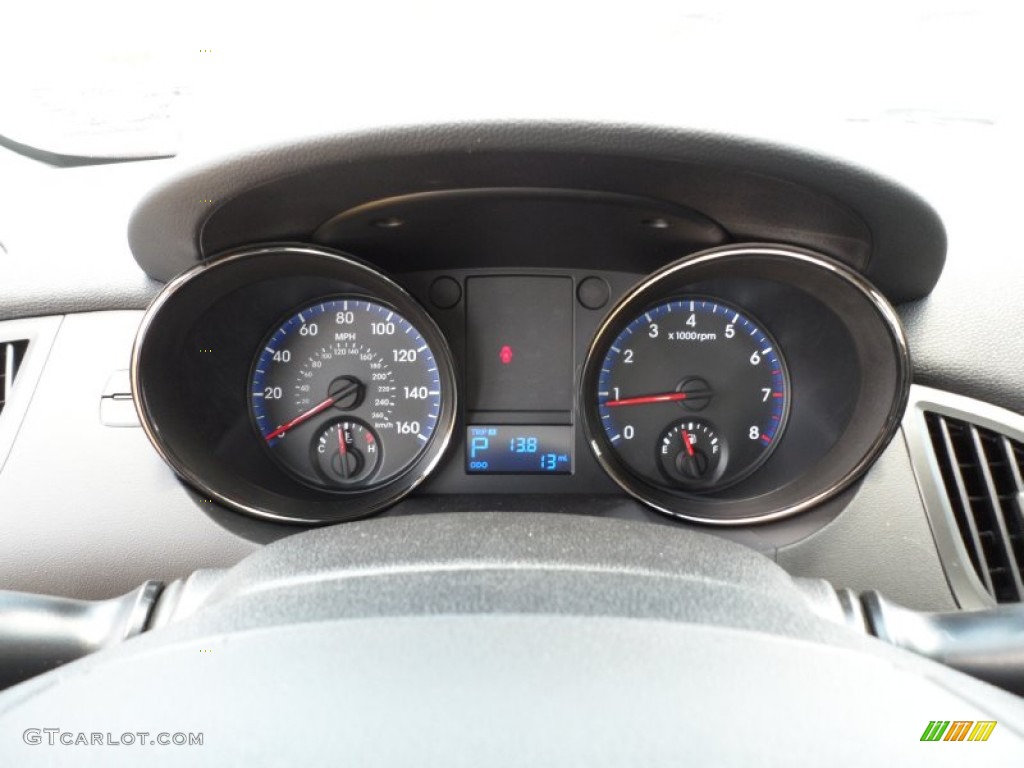 2011 Hyundai Genesis Coupe 2.0T Premium Gauges Photo #50584423