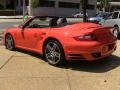 2008 Guards Red Porsche 911 Turbo Cabriolet  photo #4