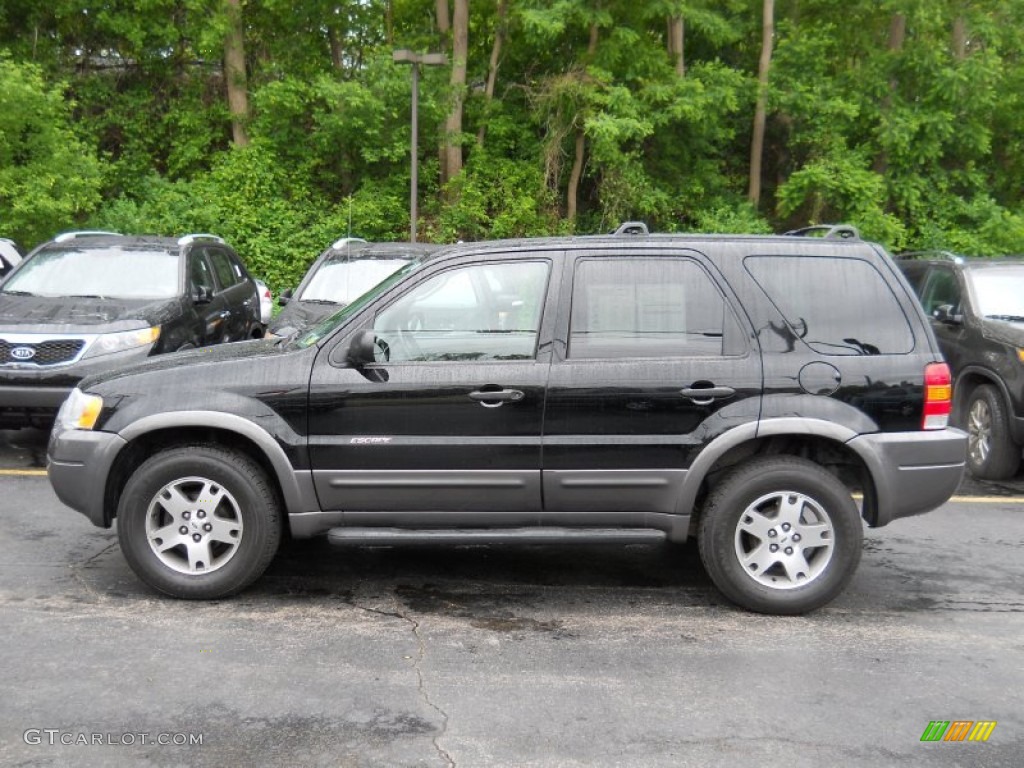 Black 2004 Ford Escape XLT V6 4WD Exterior Photo #50585110