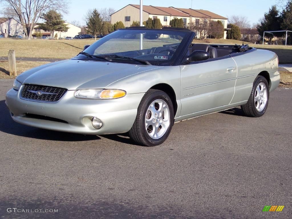2000 Sebring JXi Convertible - Light Cypress Green Metallic / Agate photo #1