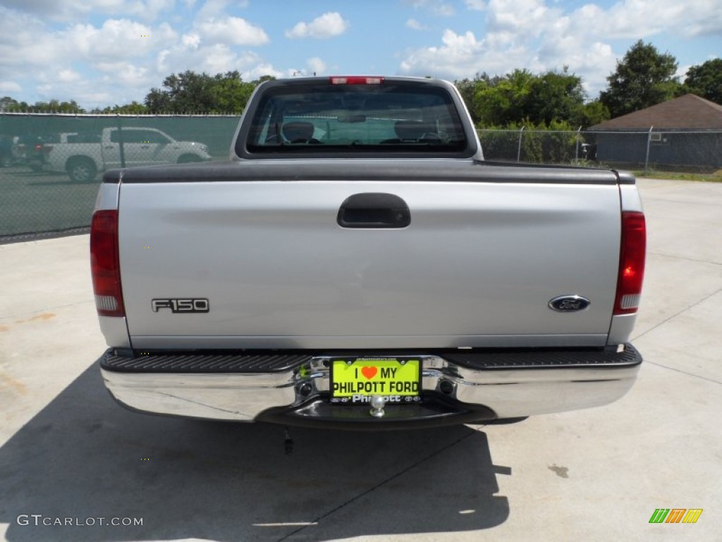 2002 F150 Sport SuperCab - Silver Metallic / Medium Graphite photo #4