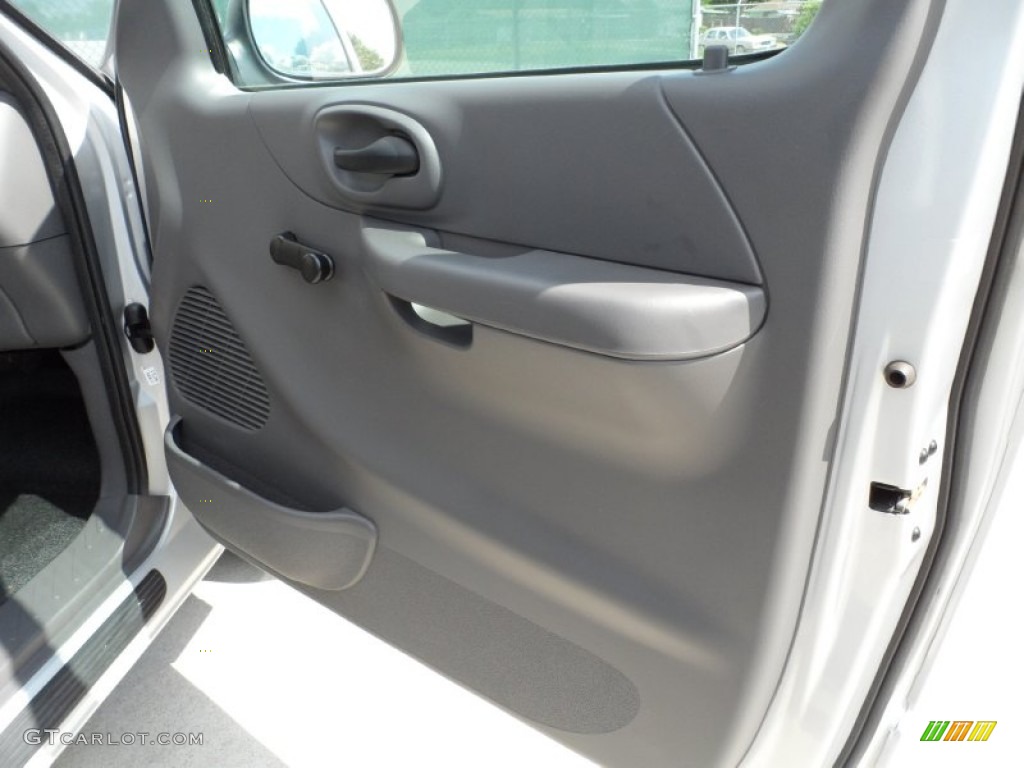 2002 F150 Sport SuperCab - Silver Metallic / Medium Graphite photo #27