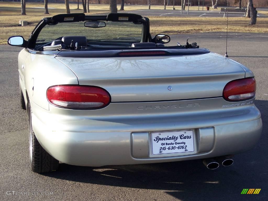 2000 Sebring JXi Convertible - Light Cypress Green Metallic / Agate photo #19