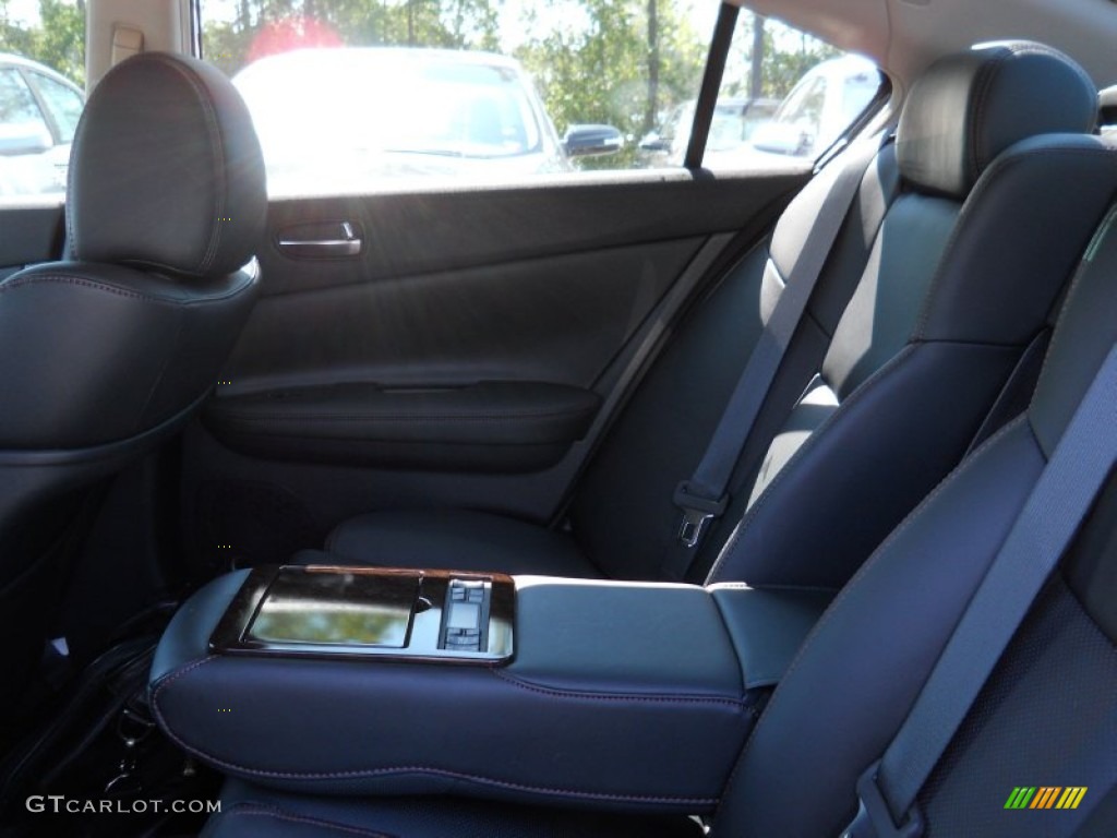 2009 Maxima 3.5 SV - Super Black / Charcoal photo #27