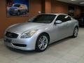 2008 Liquid Platinum Silver Infiniti G 37 Journey Coupe  photo #1