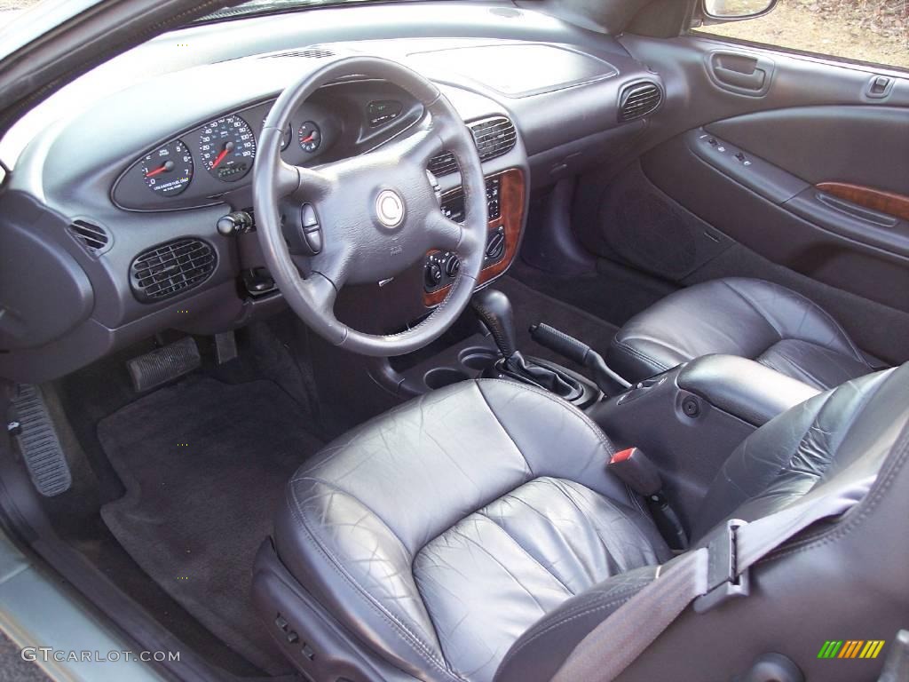 2000 Sebring JXi Convertible - Light Cypress Green Metallic / Agate photo #29