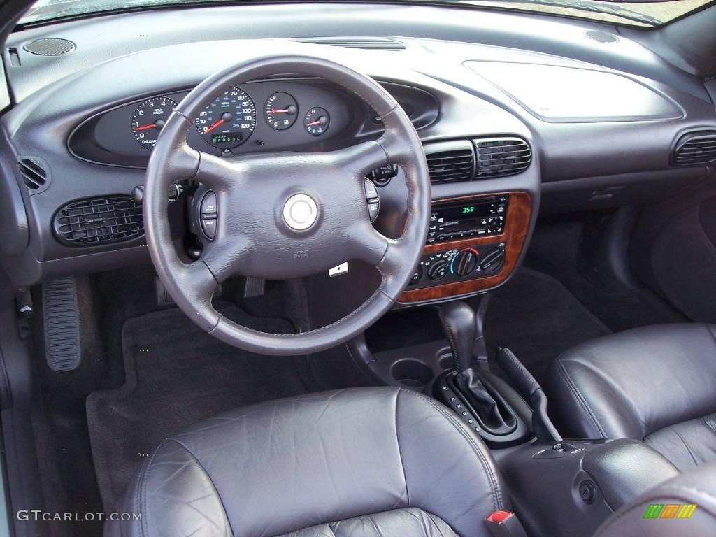 2000 Sebring JXi Convertible - Light Cypress Green Metallic / Agate photo #32