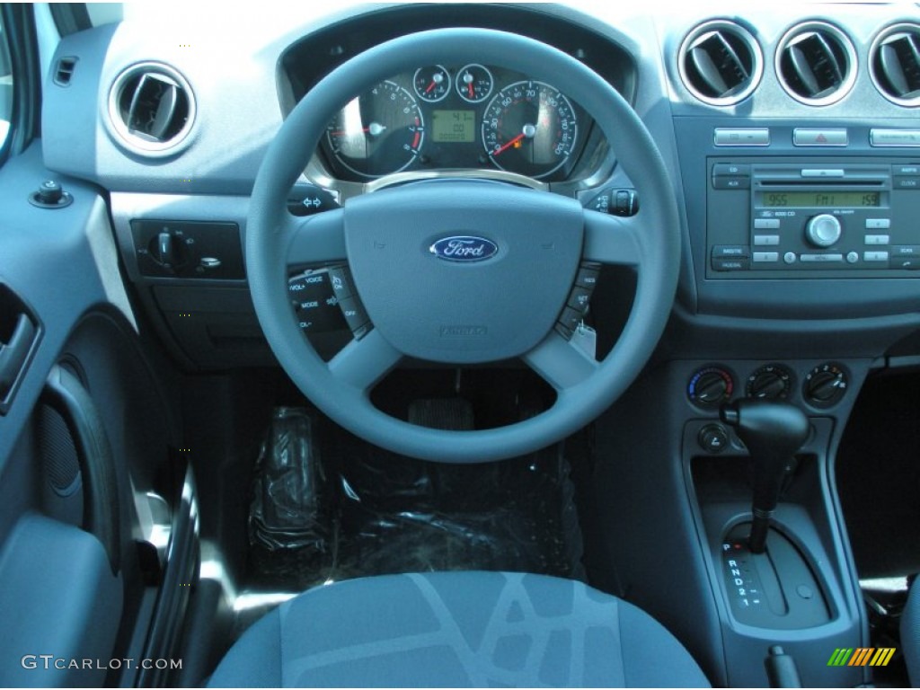 2011 Ford Transit Connect XLT Cargo Van Dark Grey Dashboard Photo #50587571