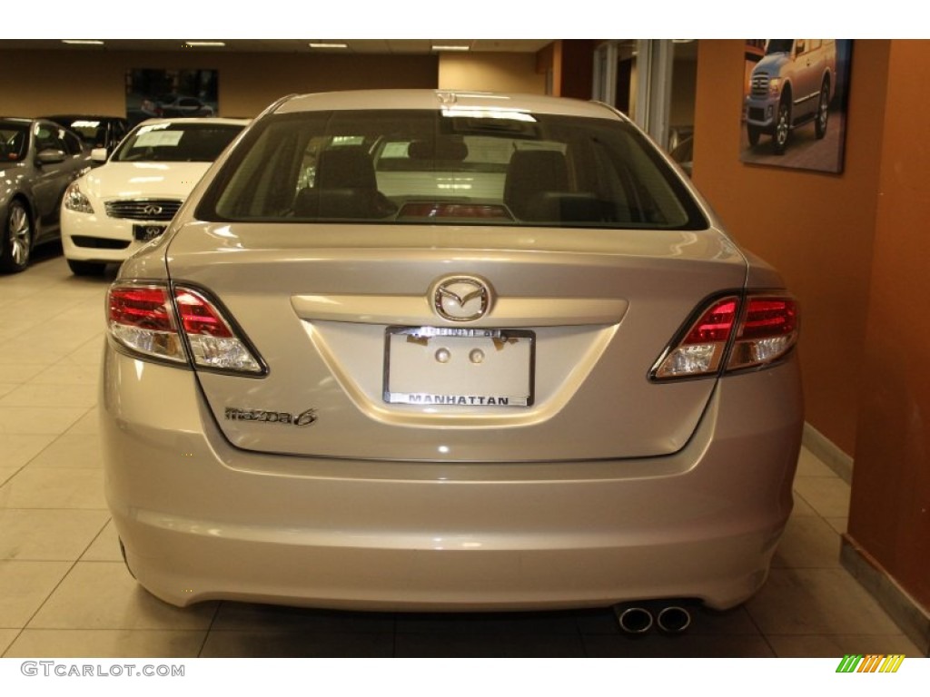 2009 MAZDA6 i Grand Touring - Smokestone Mica / Black photo #5