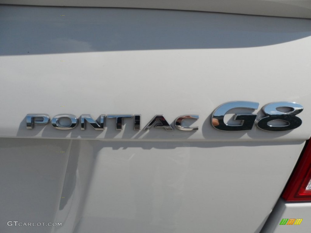 2008 Pontiac G8 Standard G8 Model Marks and Logos Photos