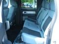 Steel Gray/Black 2011 Ford F150 Limited SuperCrew Interior Color