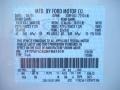 UG: White Platinum Metallic Tri-Coat 2011 Ford F150 Limited SuperCrew Color Code