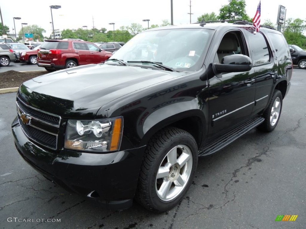 Black 2007 Chevrolet Tahoe LT 4x4 Exterior Photo #50588660