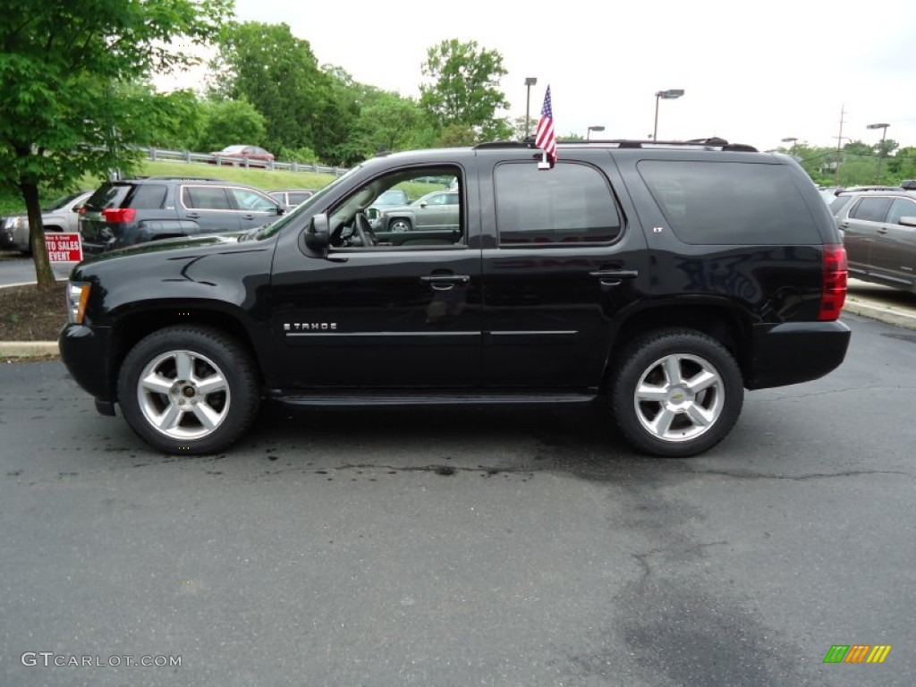 Black 2007 Chevrolet Tahoe LT 4x4 Exterior Photo #50588672