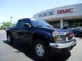 Midnight Blue Metallic 2007 GMC Canyon SLE Extended Cab 4x4