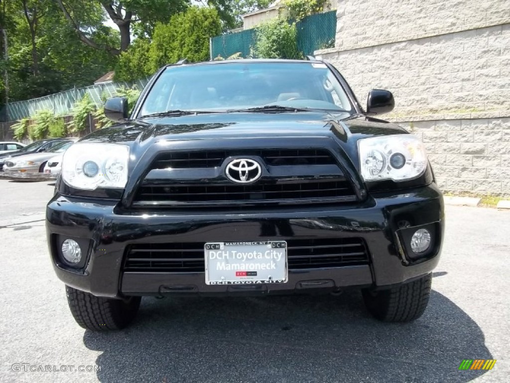 2008 4Runner Limited 4x4 - Black / Taupe photo #3