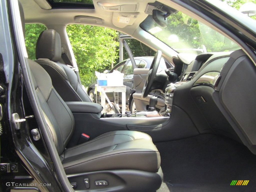 Graphite Interior 2011 Infiniti M 37x AWD Sedan Photo #50590358