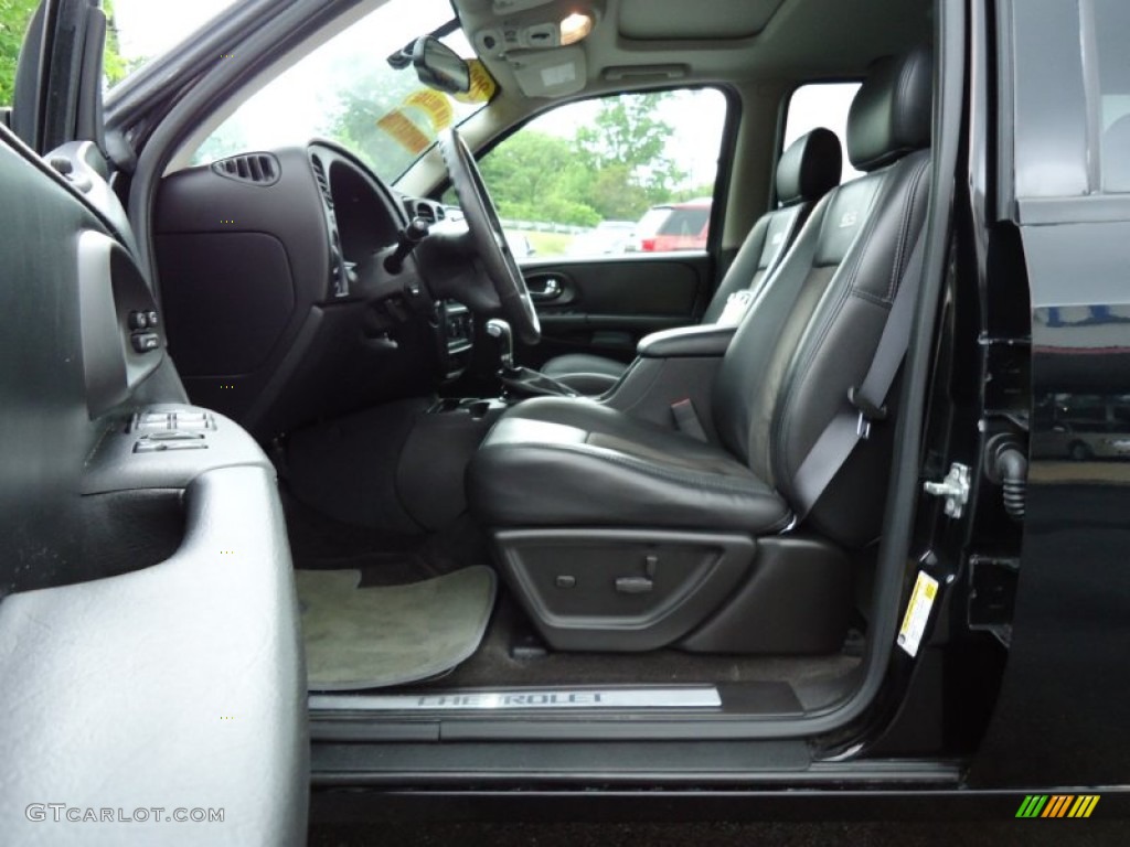 Ebony Interior 2006 Chevrolet TrailBlazer SS AWD Photo #50590442