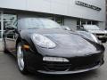 Basalt Black Metallic 2011 Porsche Boxster 