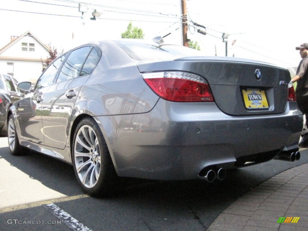 Space Grey Metallic 2008 BMW M5 Sedan Exterior Photo #50590793