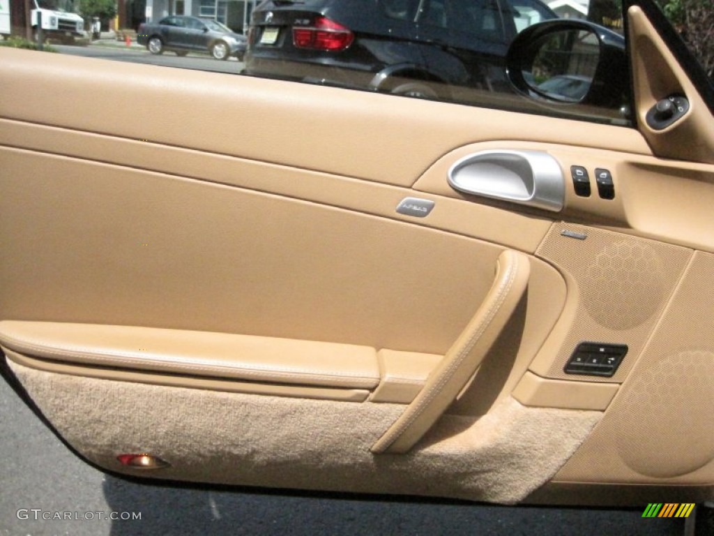 2006 Porsche 911 Carrera S Coupe Sand Beige Door Panel Photo #50591300