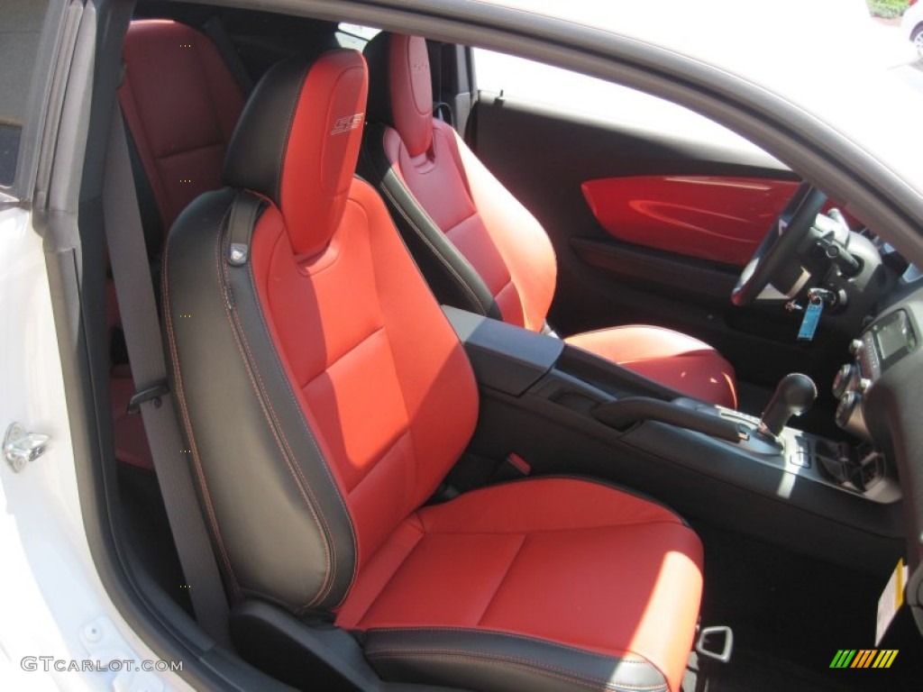 Inferno Orange/Black Interior 2011 Chevrolet Camaro SS/RS Coupe Photo #50591450