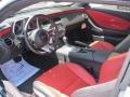 Inferno Orange/Black Prime Interior Photo for 2011 Chevrolet Camaro #50591483