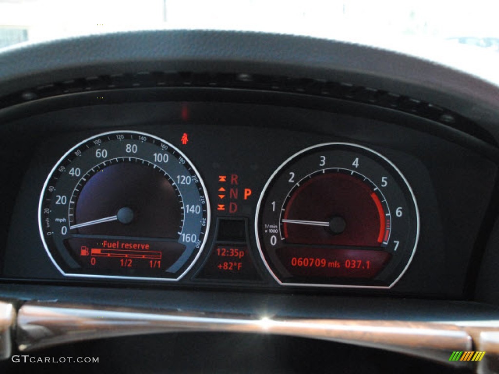 2008 7 Series 750i Sedan - Titanium Grey Metallic / Black photo #19