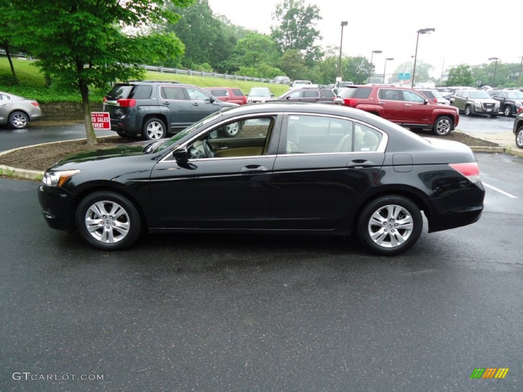 2008 Accord LX-P Sedan - Nighthawk Black Pearl / Ivory photo #1