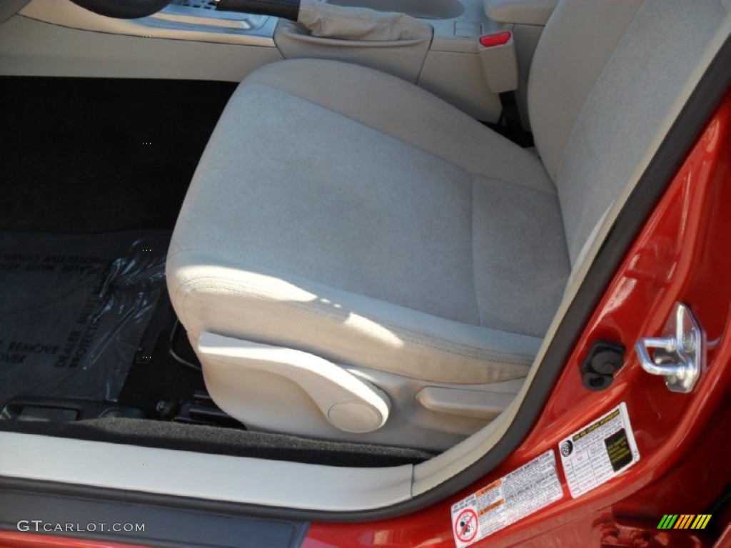 2009 Impreza 2.5i Premium Sedan - Paprika Red Pearl / Ivory photo #9