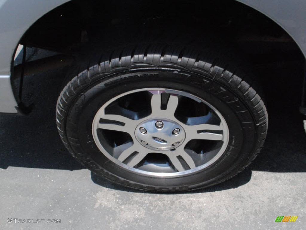2006 F150 XLT SuperCrew - Silver Metallic / Medium/Dark Flint photo #6